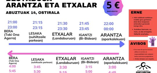 Imagen de la noticia: Bestabusa – Arantza eta Etxalar